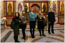 Экскурсия студентов Хабаровского института культуры в Хабаровской духовной семинарии ( 17 декабря 2008 года )