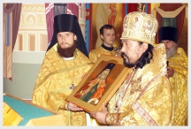 Прибытие в Хабаровск епископа Сeндайского Серафима
