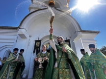 Прихожане храма преподобного Серафима Саровского отметили свой престольный праздник. 1 августа 2025 г.