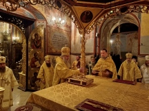 Митрополит Артемий молитвенно почтил память приснопоминаемого старца архимандрита Наума (Байбородина) в годовщину его преставления